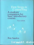 First steps in counselling vignette