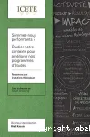 Sommes-nous performants ? Étudier notre contexte pour améliorer nos programmes d'études vignette